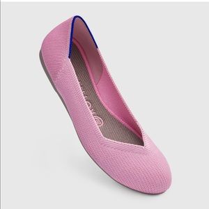 Rothy’s Begonia Pink Flats, size 9